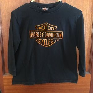 Vintage Harley Davidson Crop Tee
